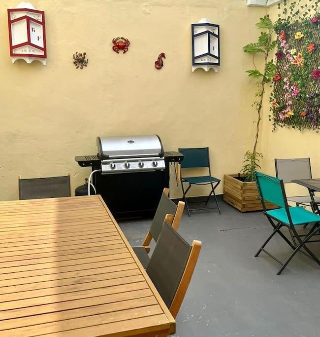 Coeur De Sete Le Patio 2 Appartement Buitenkant foto